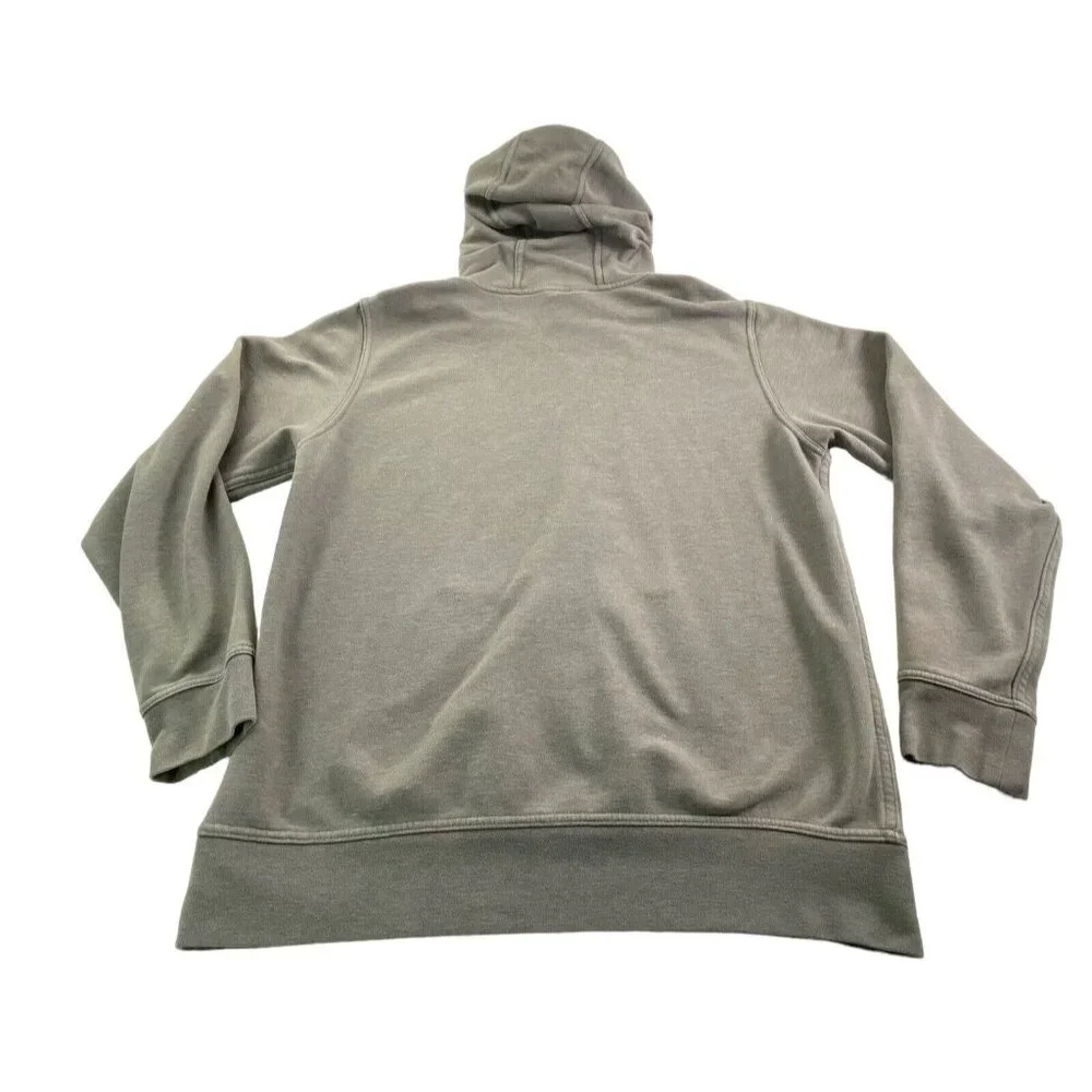 THE NORTH FACE Men Half Dome Hoodie Pullover Logo Long‎ Sleeve Sz L Gray 77-27